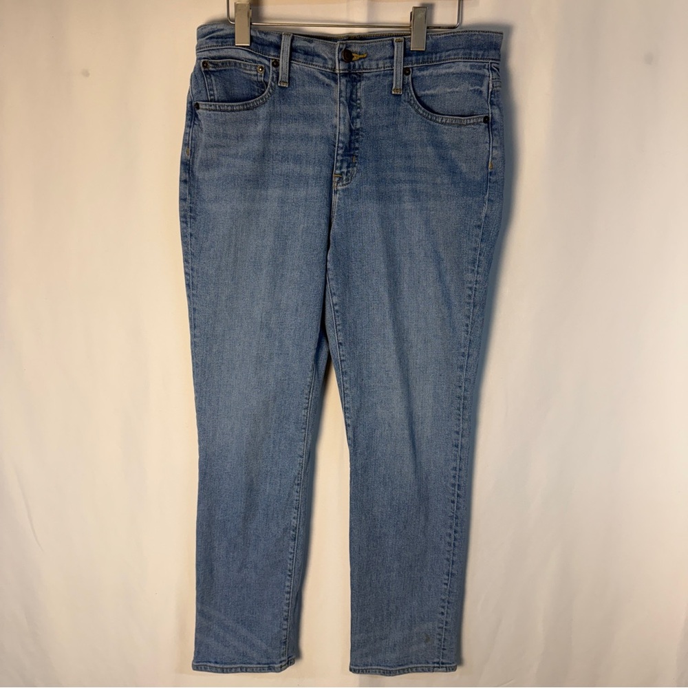 J. Crew Factory Slim Boyfriend Jeans, Recycle, Straight, Light Wash, Re-Imagined